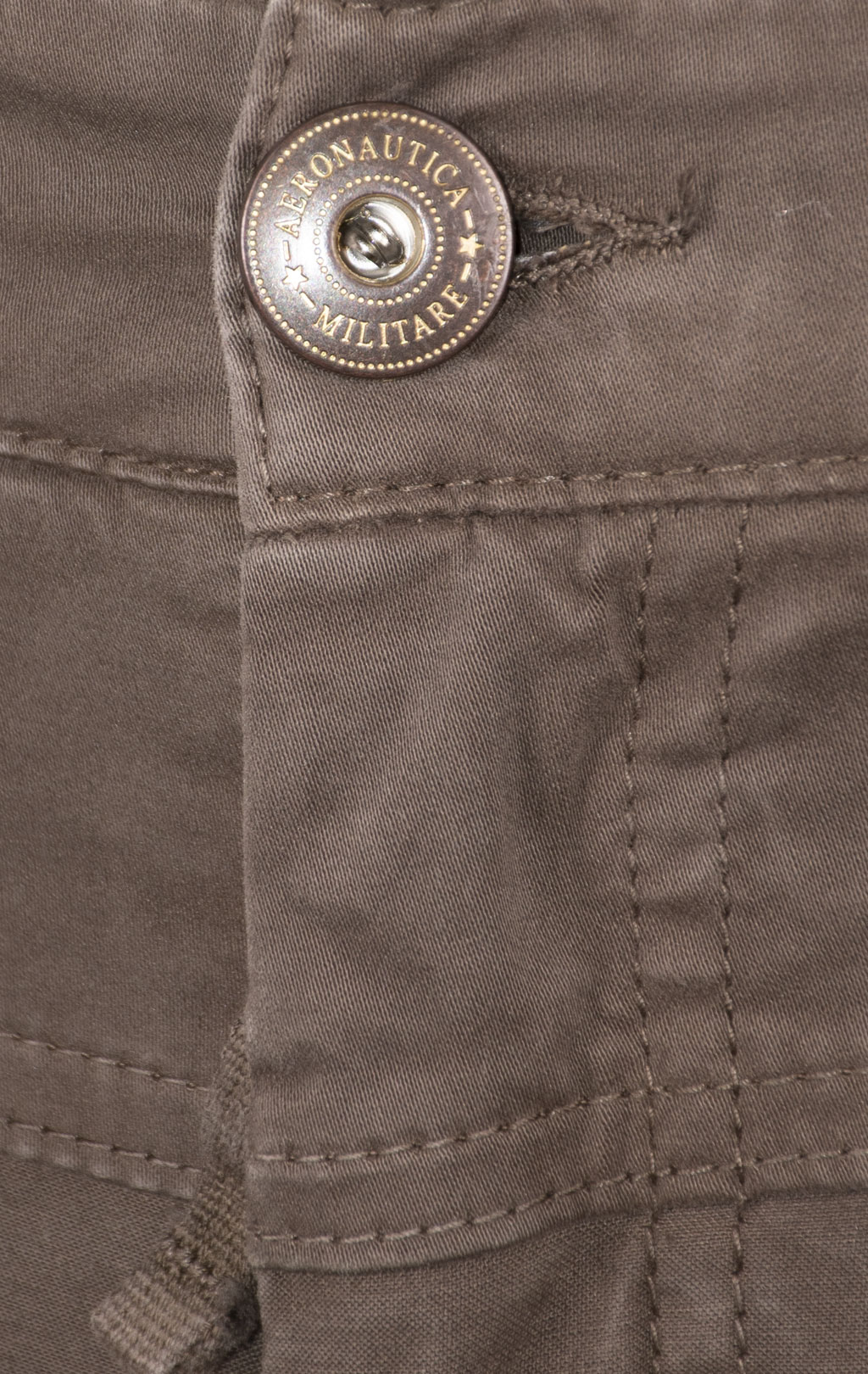 Брюки-карго AERONAUTICA MILITARE ANTI-G плотные FW 24/25/AL light mud (PA 1557) 