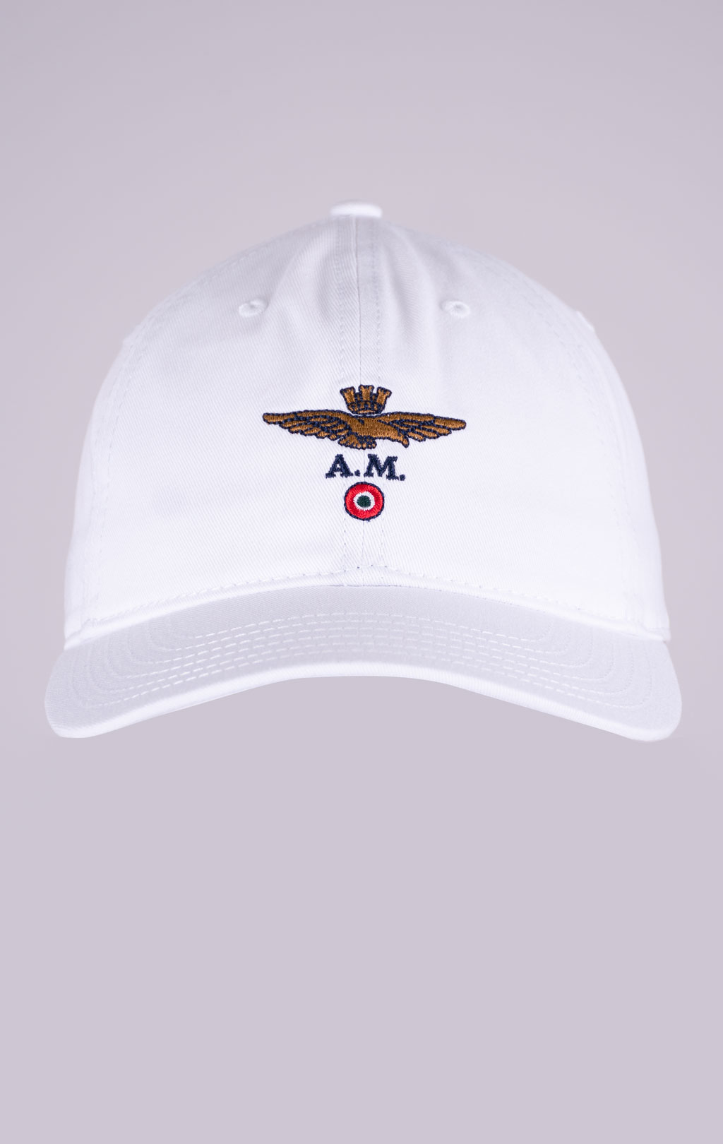 Бейсболка AERONAUTICA MILITARE SS 26/CN off white (HA 1246) 