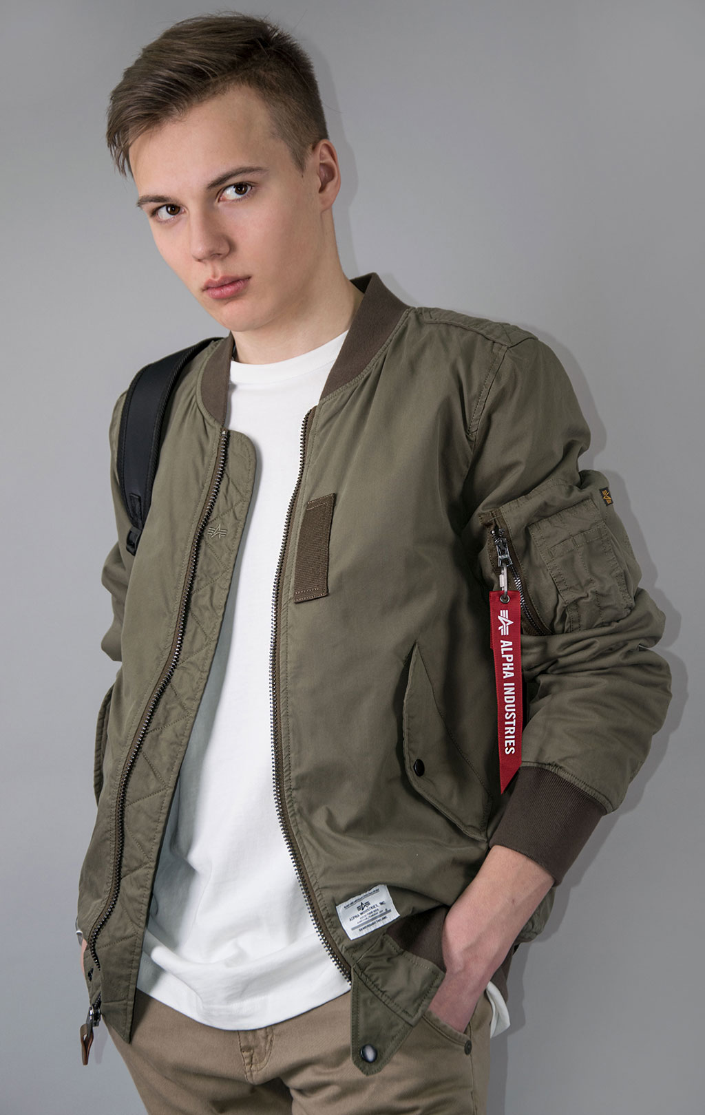 Ветровка ALPHA INDUSTRIES CTN GEN-II FLIGHT JACKET L-2B SS 23 m OG-107 green 