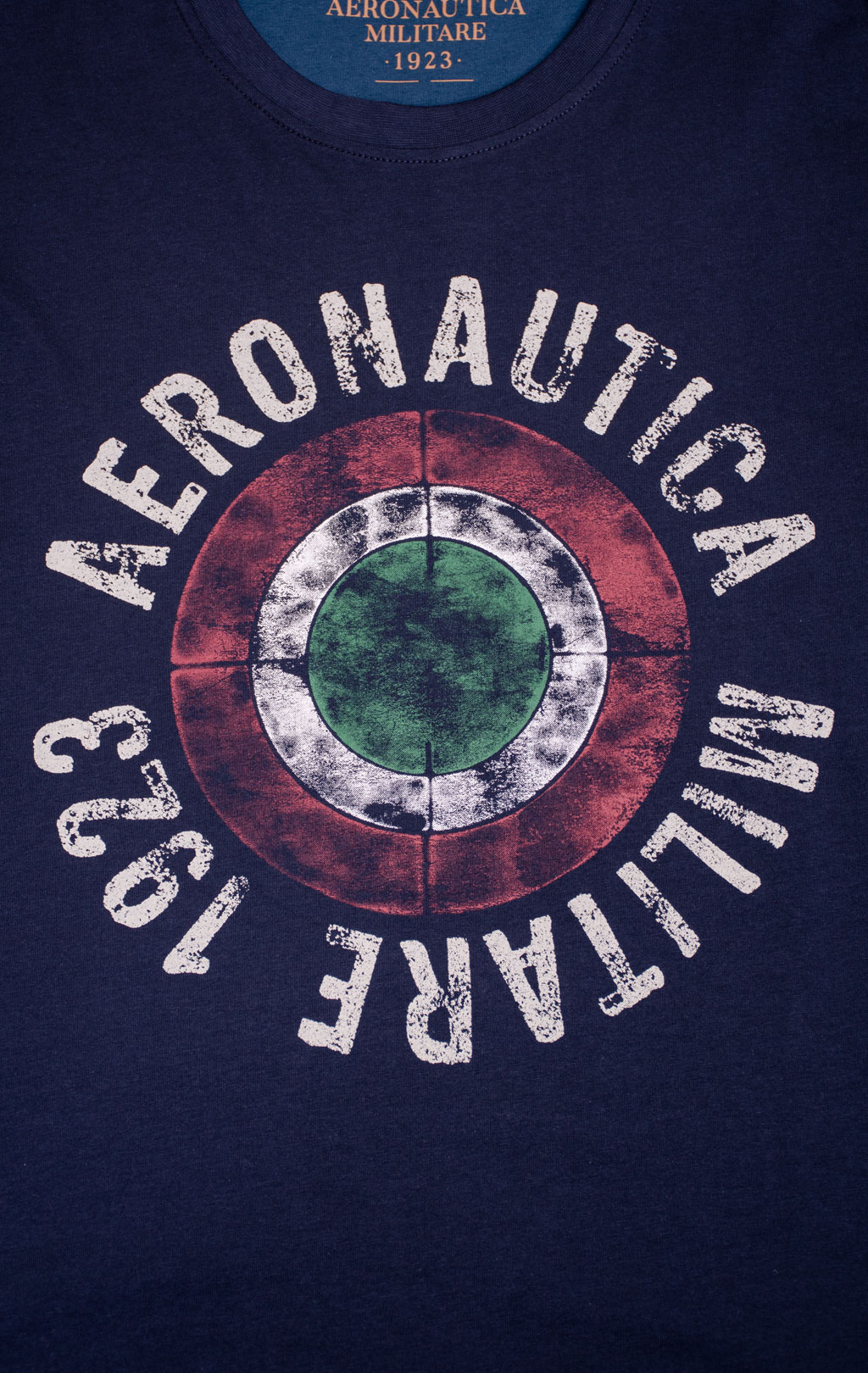 Футболка AERONAUTICA MILITARE big size SS 26/BD blue navy (TS 2538) 