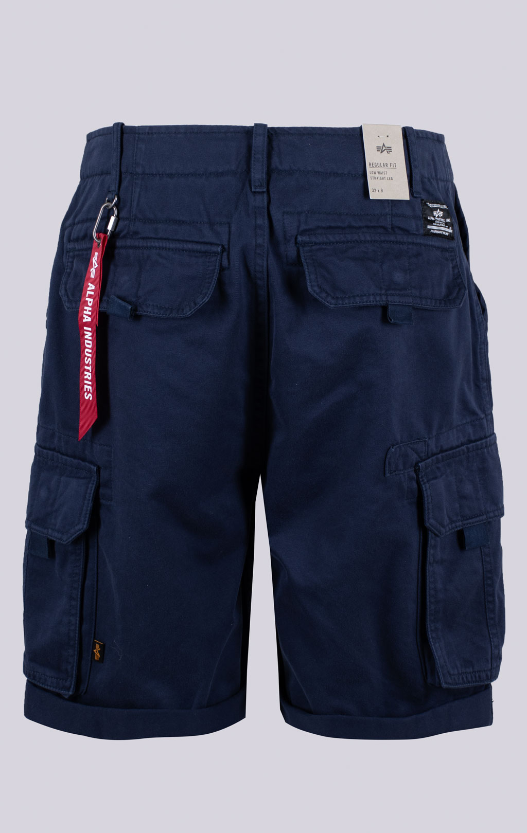 Шорты карго ALPHA INDUSTRIES CREW SHORT SS 24 m replica blue 