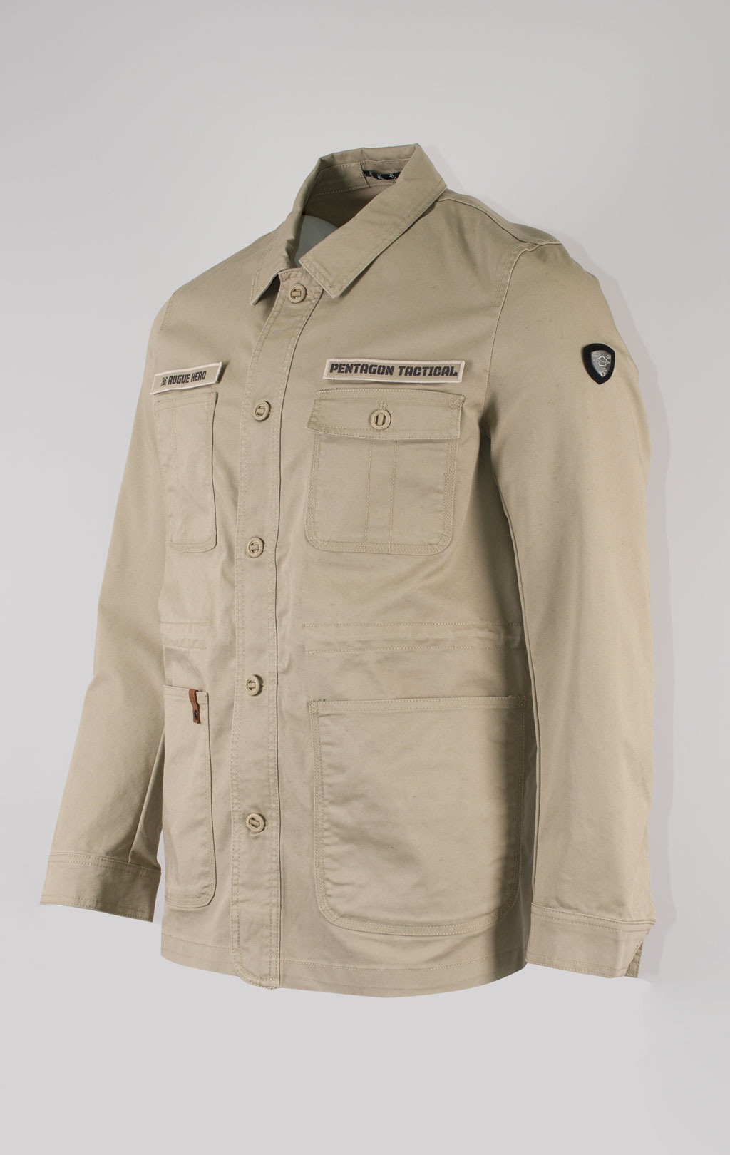 Ветровка Pentagon ROGUE HERO хлопок65% khaki 02027 