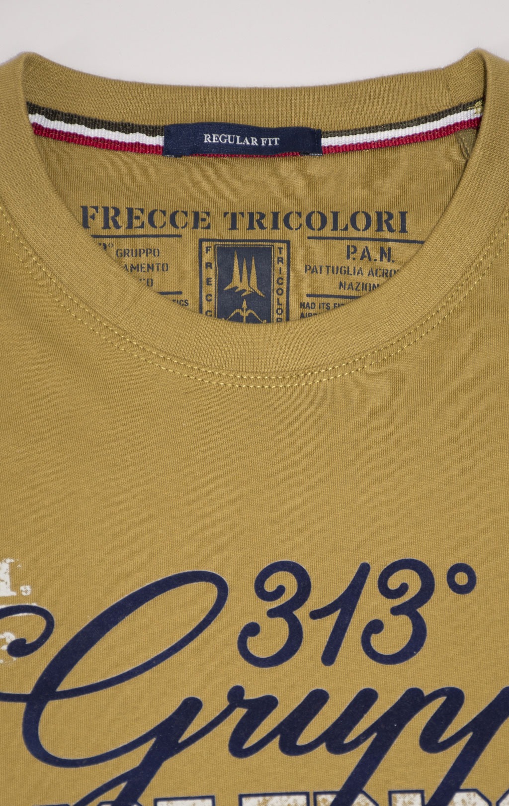 Футболка AERONAUTICA MILITARE SS 24/BD olive green (TS 2221)