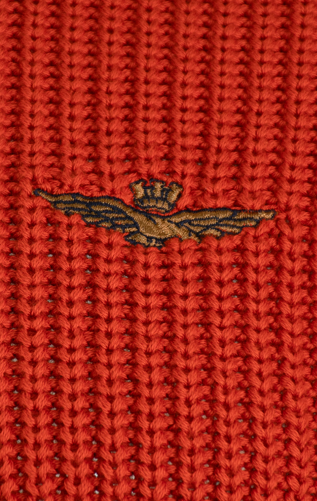 Свитер на пуговицах AERONAUTICA MILITARE FW 25/26/BL clay orange (MA 1572) 
