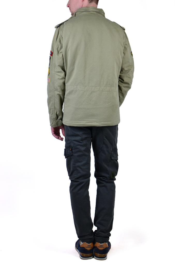 Куртка ALPHA INDUSTRIES VINTAGE CW PATCH M-65 light olive 