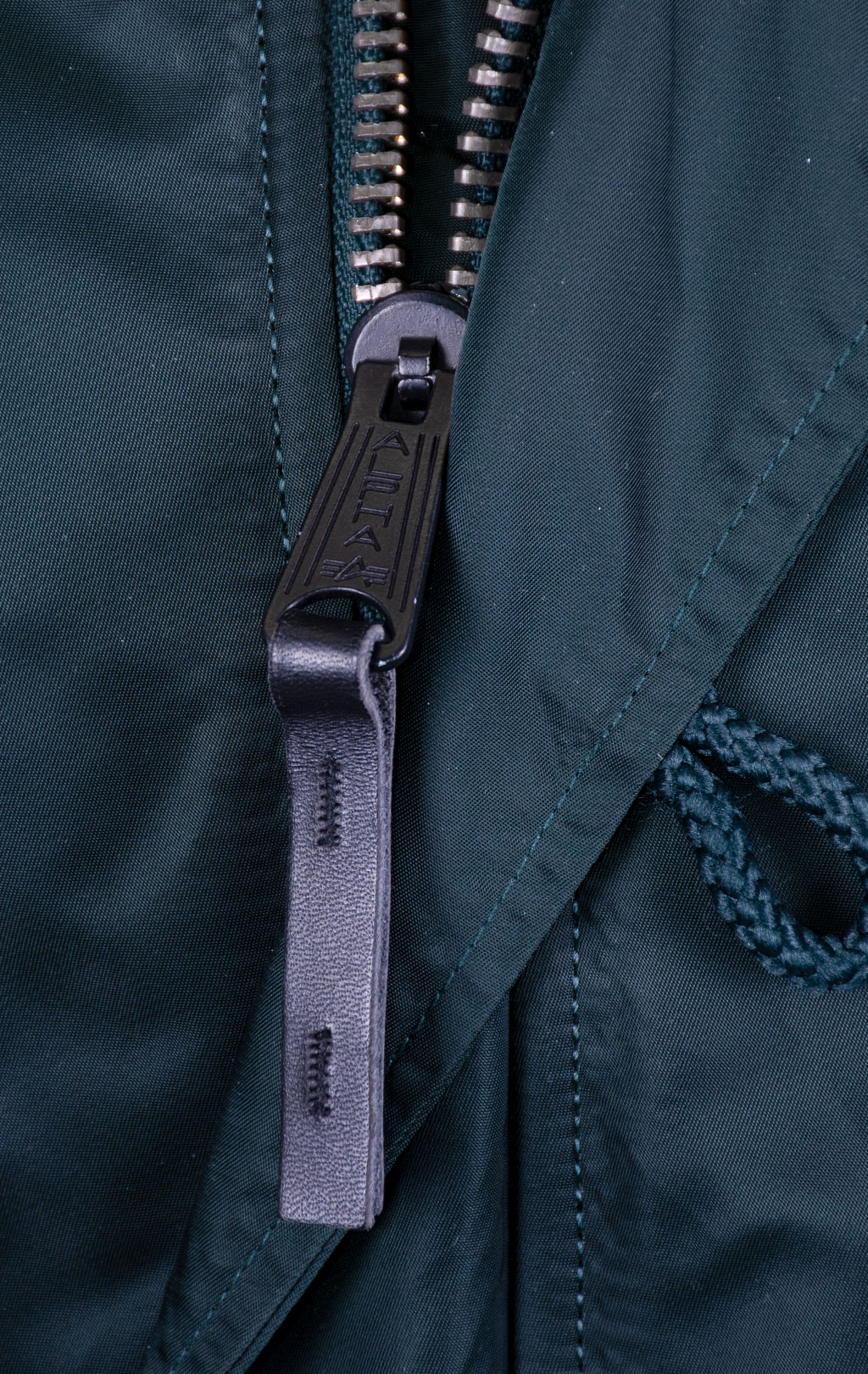 Женская аляска ALPHA INDUSTRIES VF 59 N-3B натур. мех petrol dark 