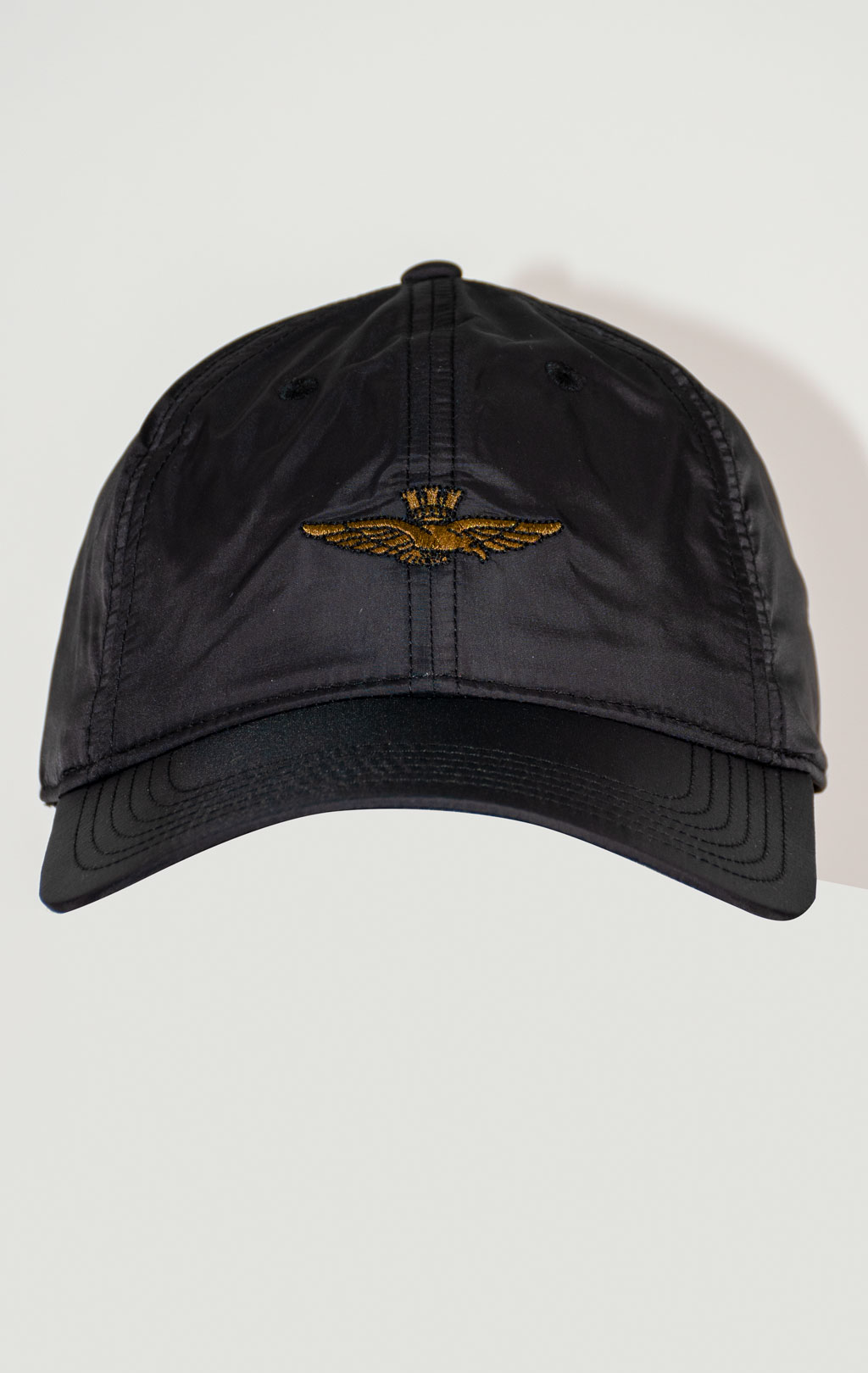 Бейсболка AERONAUTICA MILITARE нейлон FW 25/26/CN jet black (HA 1230) 
