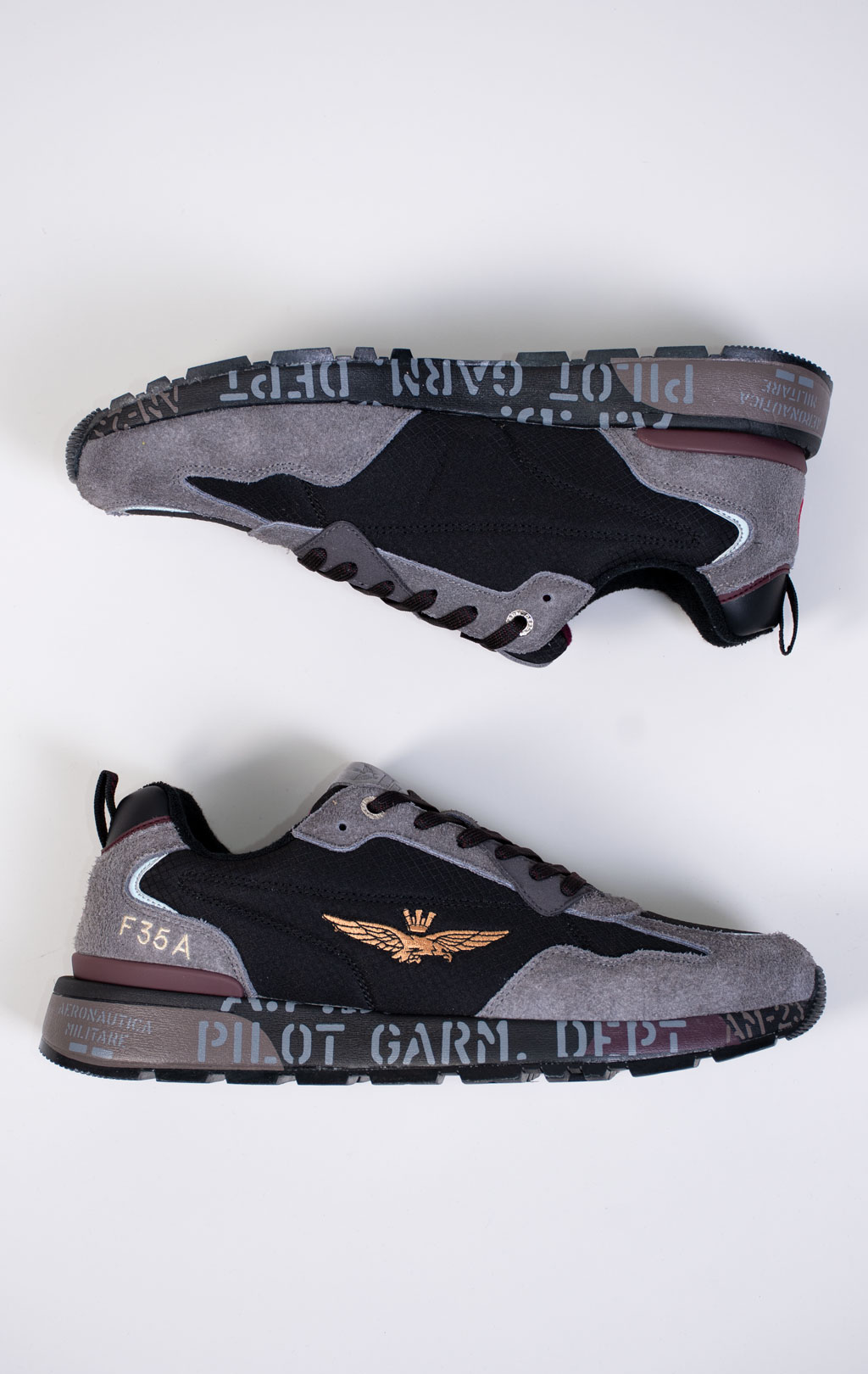 Кроссовки AERONAUTICA MILITARE (SC 0276) FW 25/26/CN jet black 