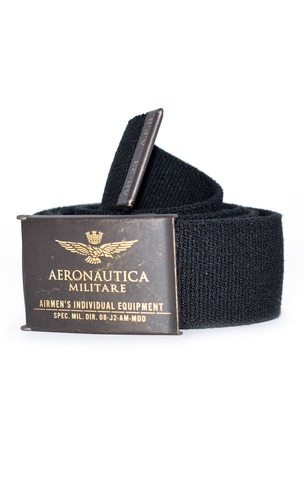 Ремень эластичный AERONAUTICA MILITARE SS 21/IT jet black (CI 261) 