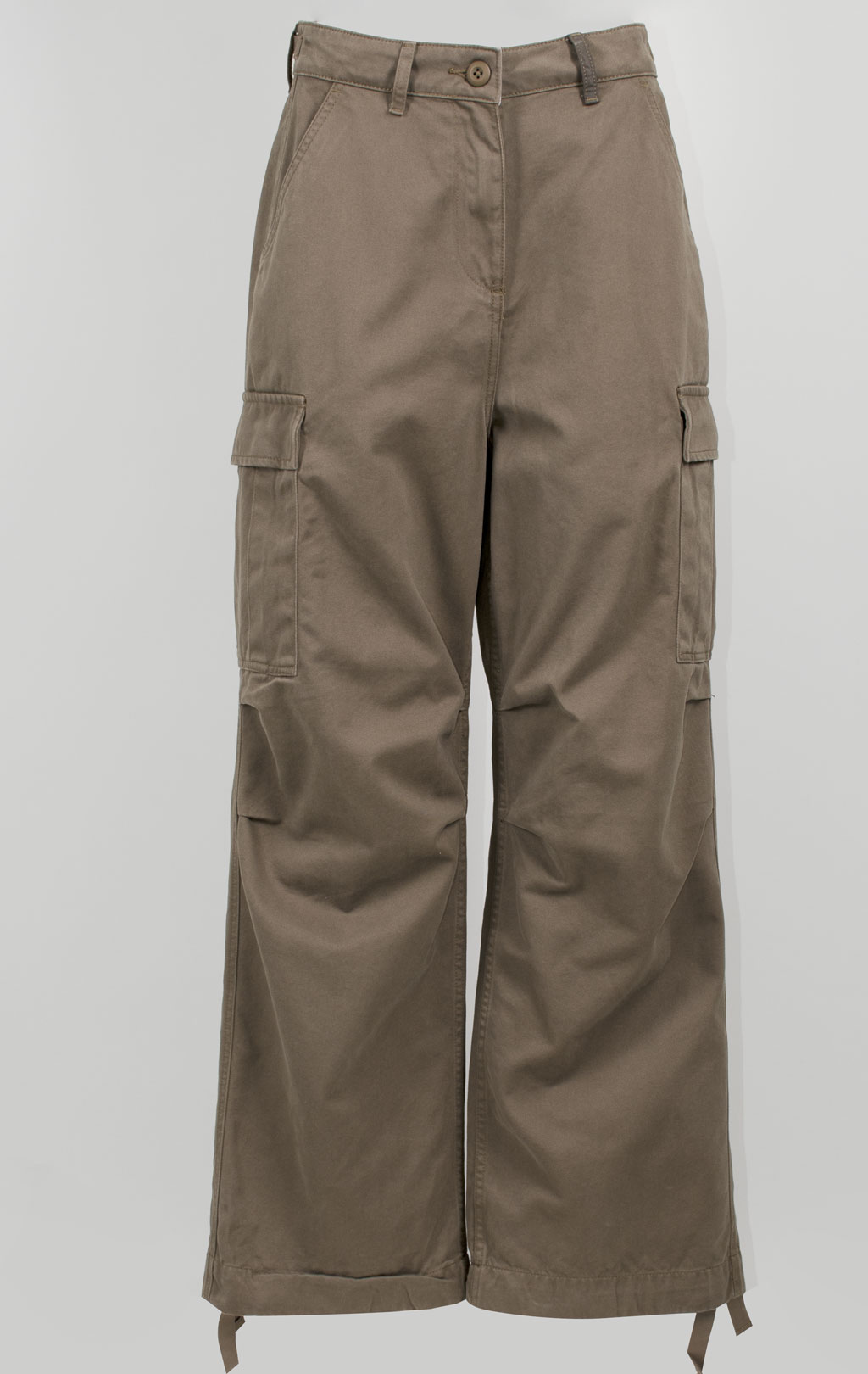 Женские брюки-карго парашюты ALPHA INDUSTRIES M-65 PANT плотные FW 24/25 coyote brown 
