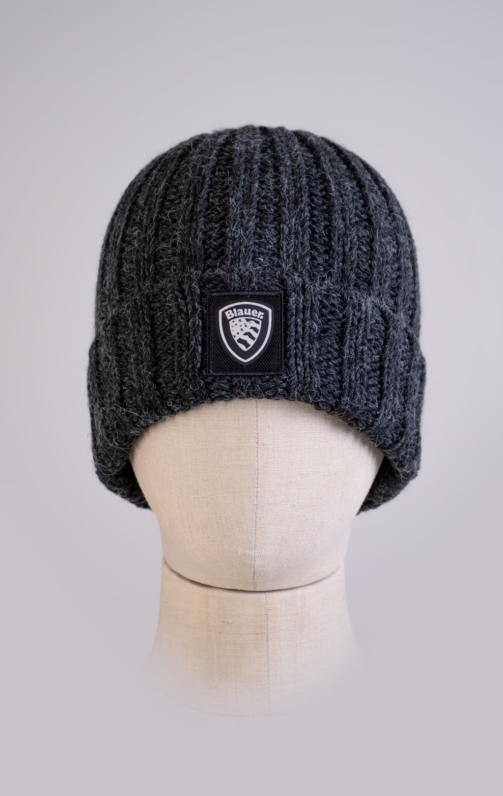 Шапка вязаная BLAUER KIBLY FW 25/26 grey smog (A05301) 