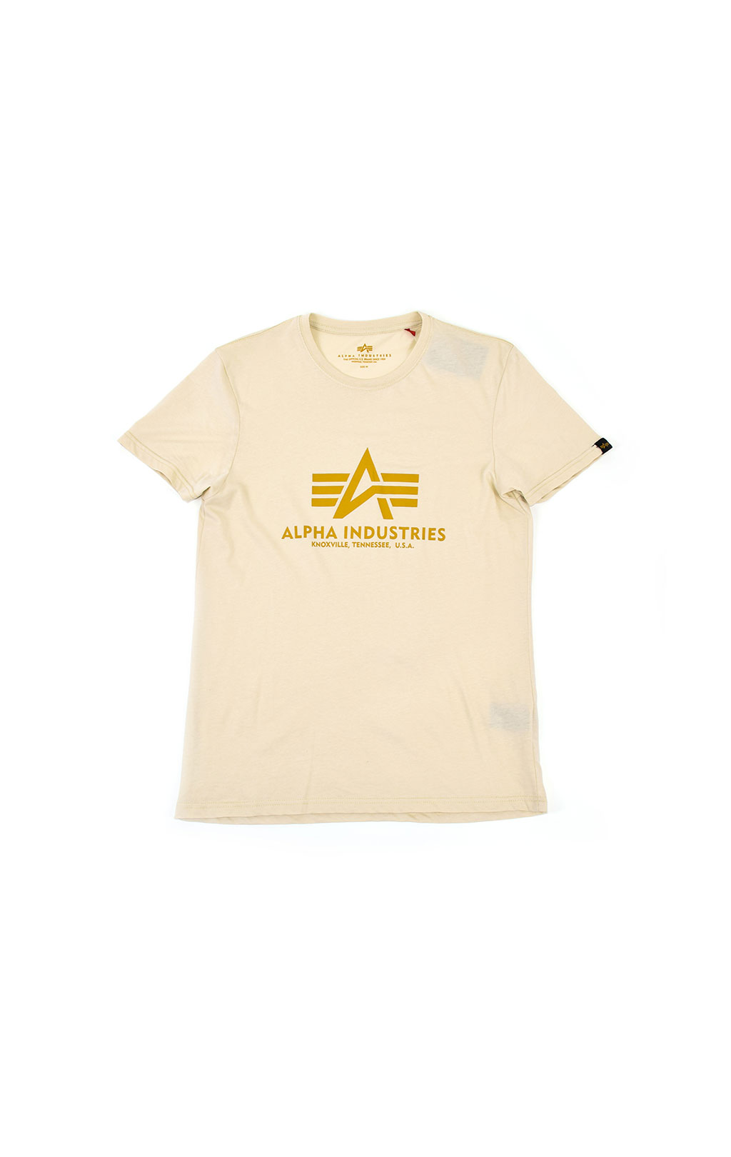 Футболка ALPHA INDUSTRIES BASIC T vintage white 