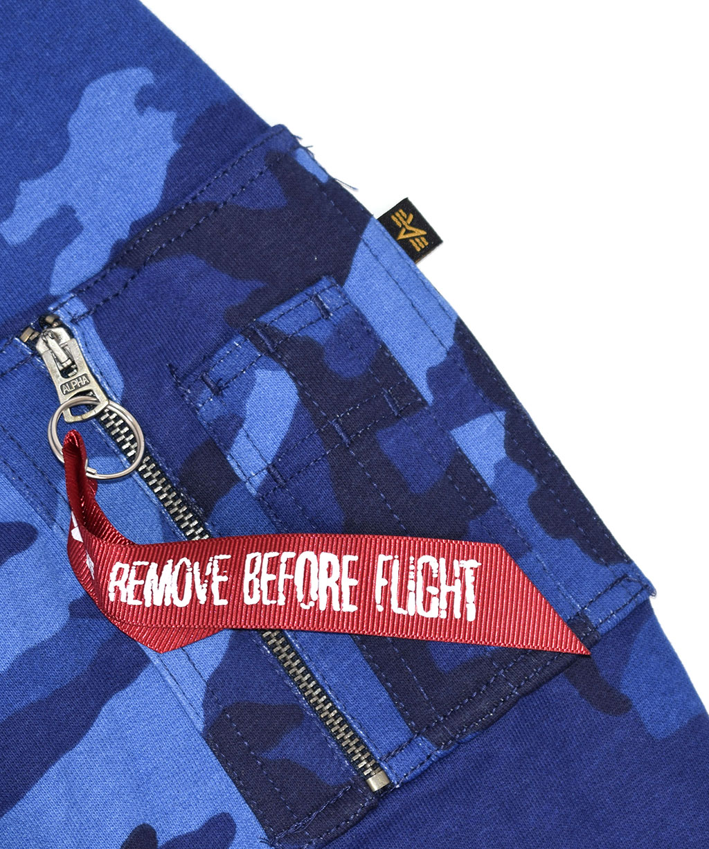 Свитшот ALPHA INDUSTRIES X-FIT SWEAT navy camo 