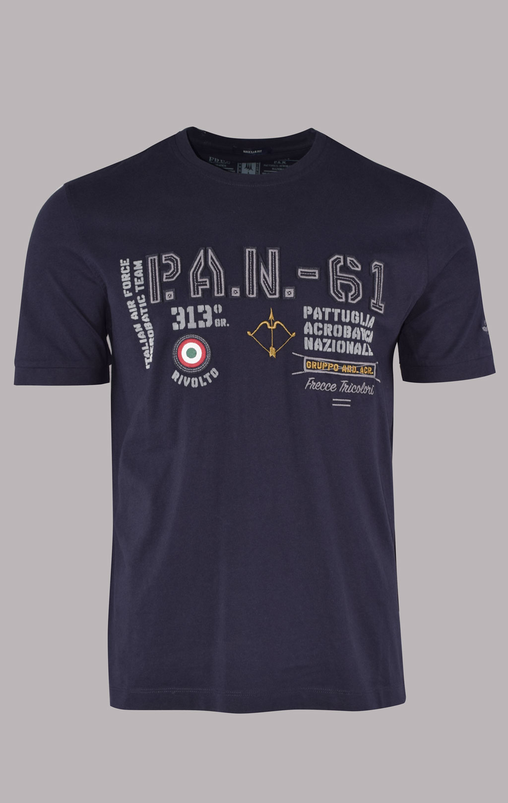 Футболка AERONAUTICA MILITARE SS 23/TR blue navy (TS 2071) 