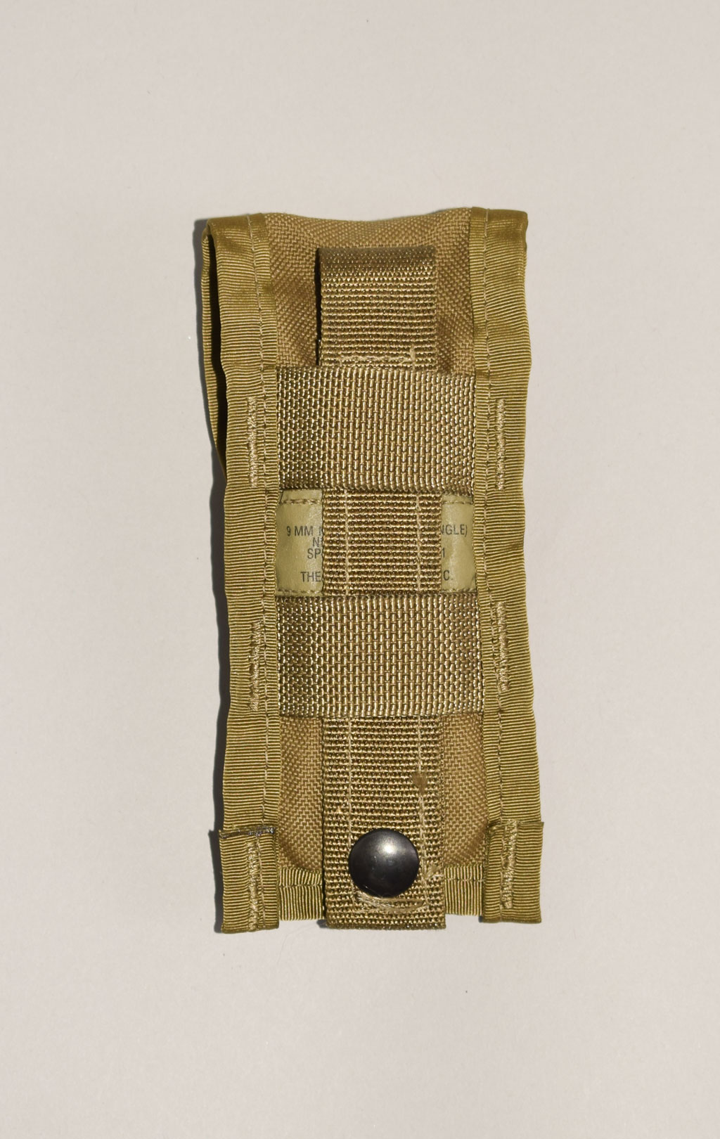 Подсумок магазинный 9mm. MAG POUCH Single coyote США