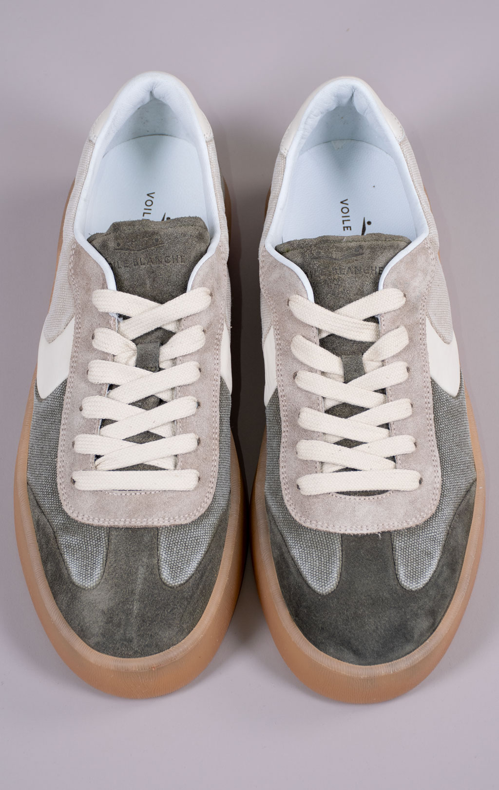 Кроссовки VOILE BLANCHE MIND02 SS 26 canvas army green/sand 2019753 