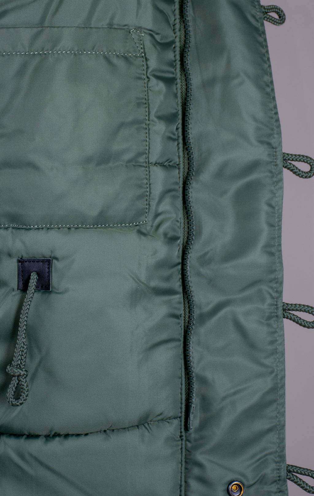 Аляска ALPHA INDUSTRIES CLASSIC N-3B натур. мех sage green 