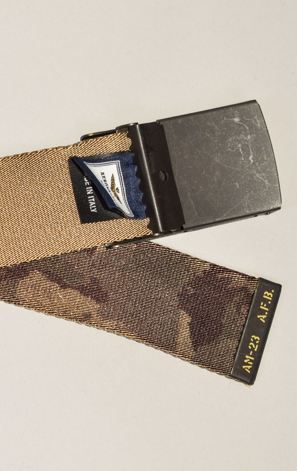 Ремень тканевый AERONAUTICA MILITARE FW 22/23/IT camouflage pilot (CI 288) 