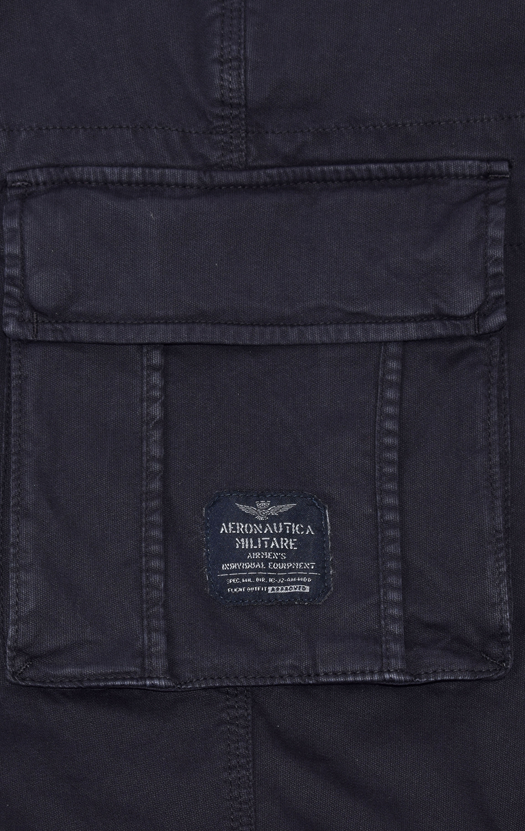 Брюки-карго AERONAUTICA MILITARE SS 21/AL blue black (PA 1329) 