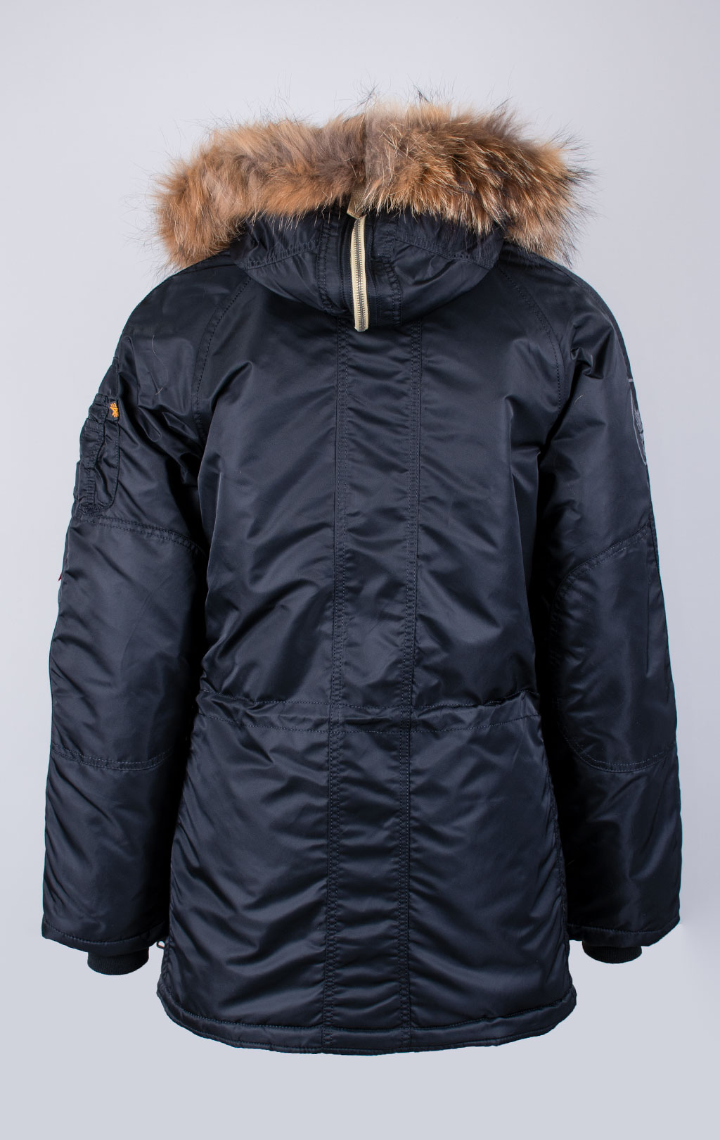 Аляска ALPHA INDUSTRIES N-3B ART VF натур. мех black 