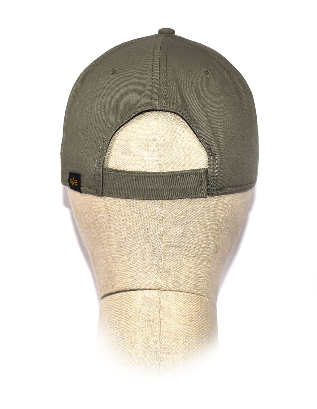 Бейсболка ALPHA INDUSTRIES VELCRO PATCH CAP dark green 