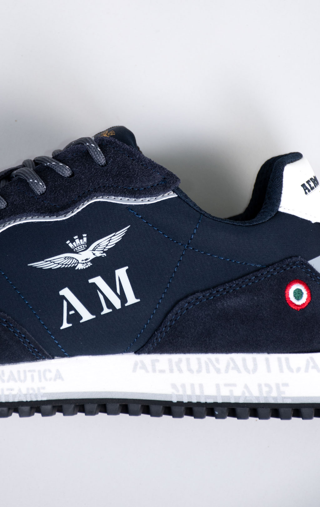 Кроссовки AERONAUTICA MILITARE (SC 0320) SS 26/CN blue scuro 