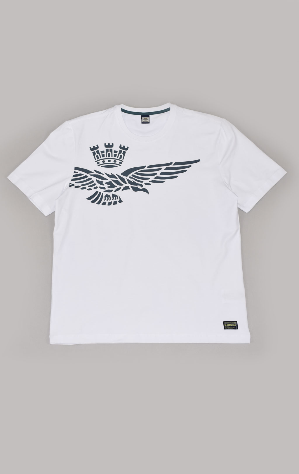 Футболка AERONAUTICA MILITARE SS 22/TR off white (TS 1933) 