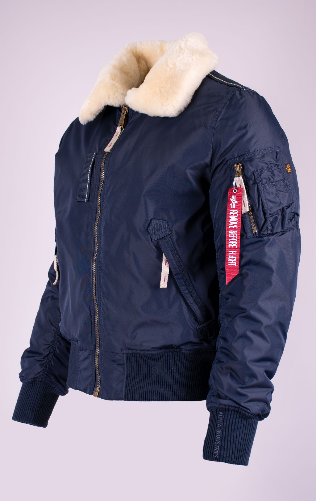 Куртка-пилот ALPHA INDUSTRIES INJECTOR-III rep. blue 