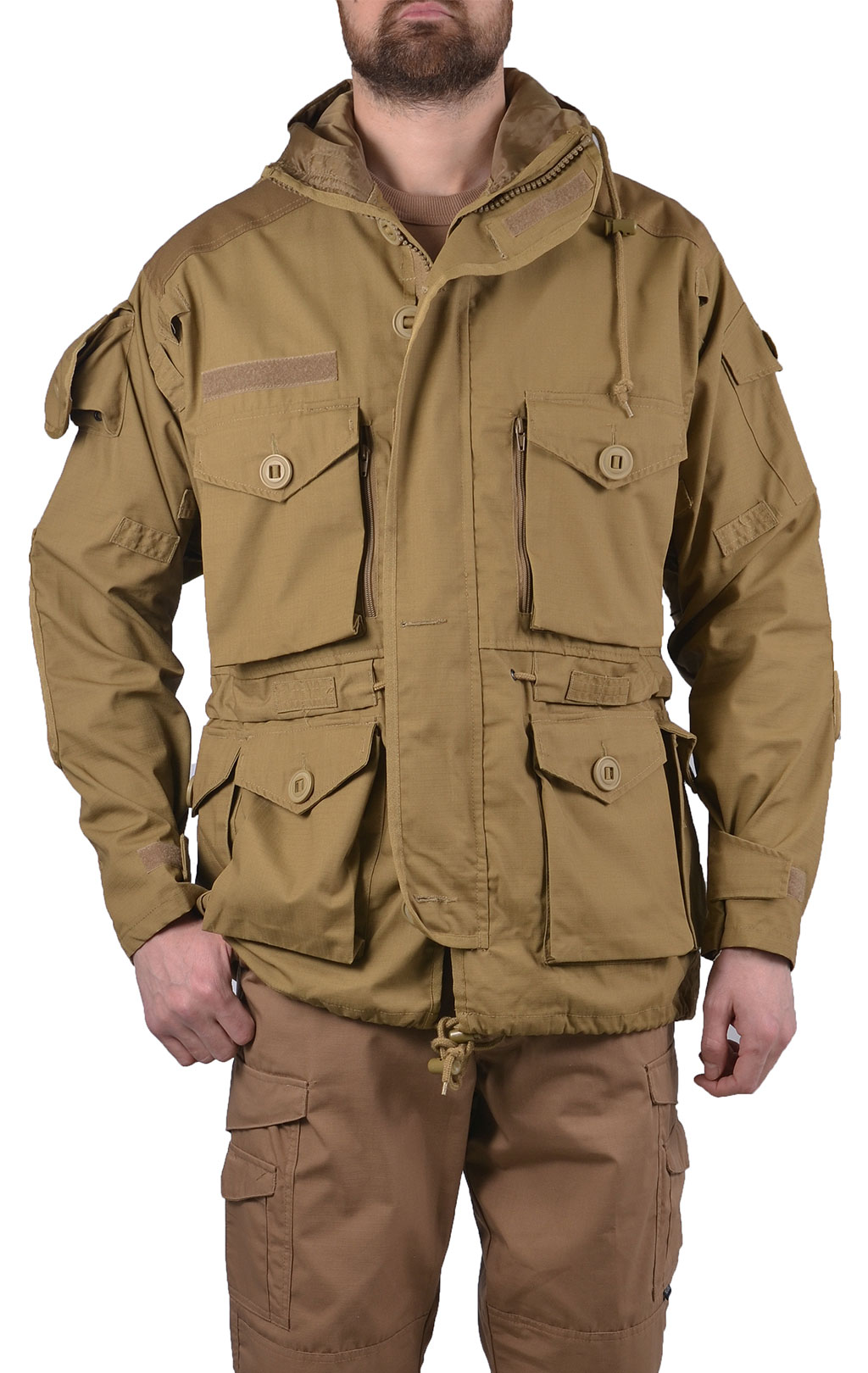 Куртка SMOCK Lightweight rip-stop coyote 