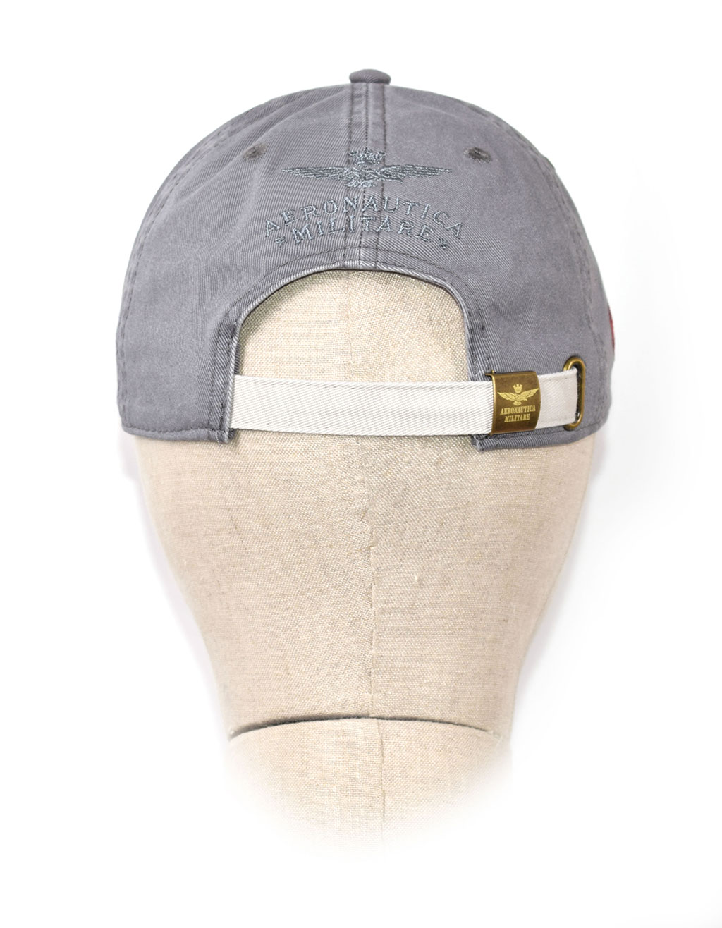 Бейсболка AERONAUTICA MILITARE SS 20/CN grigio topo (HA 1046)