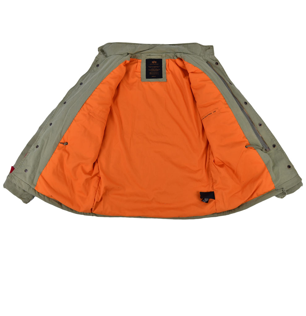 Куртка ALPHA INDUSTRIES VINTAGE CW PATCH M-65 light olive 