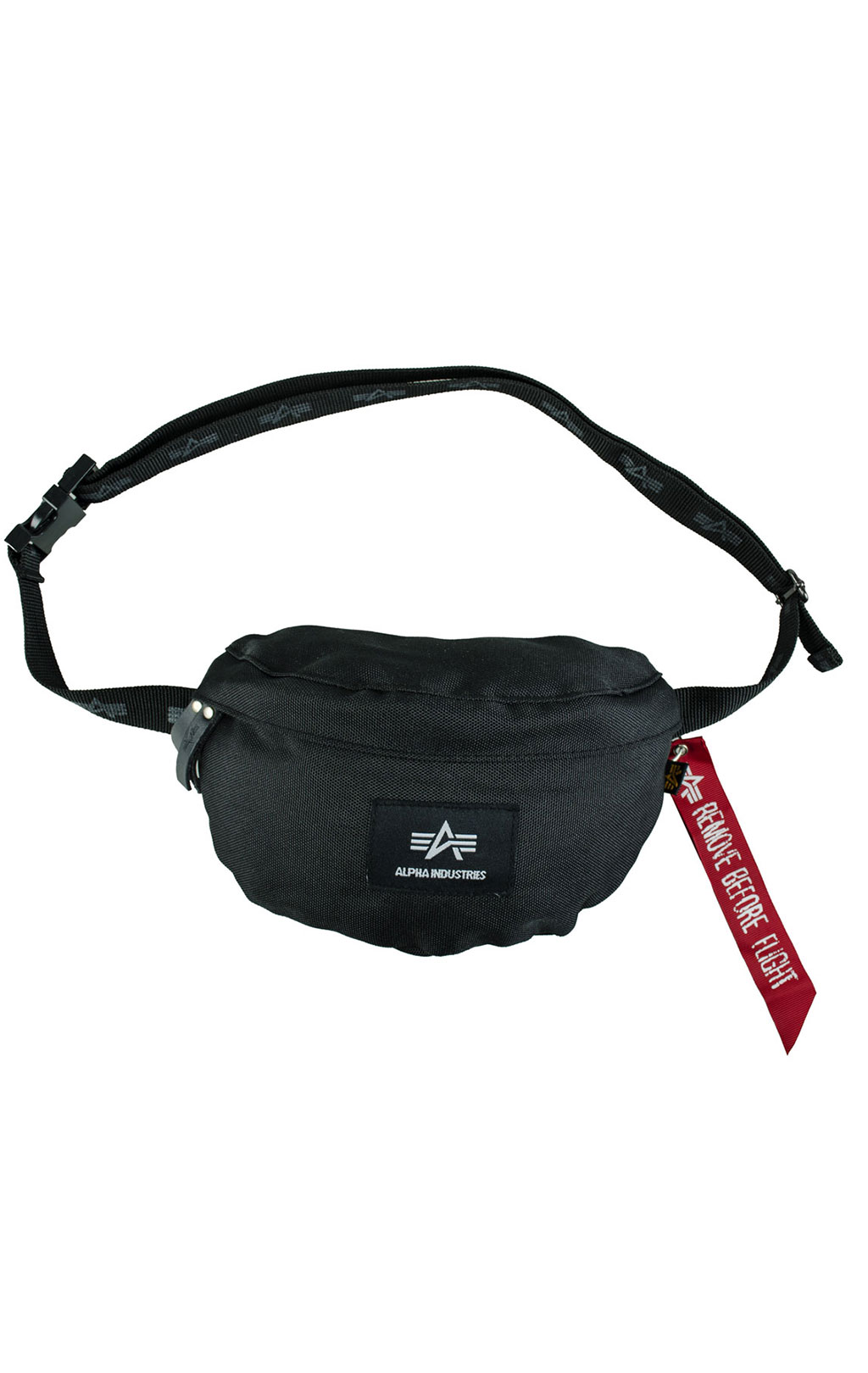 Сумка поясная ALPHA INDUSTRIES BIG-A OXFORD WAIST BAG поясная black 