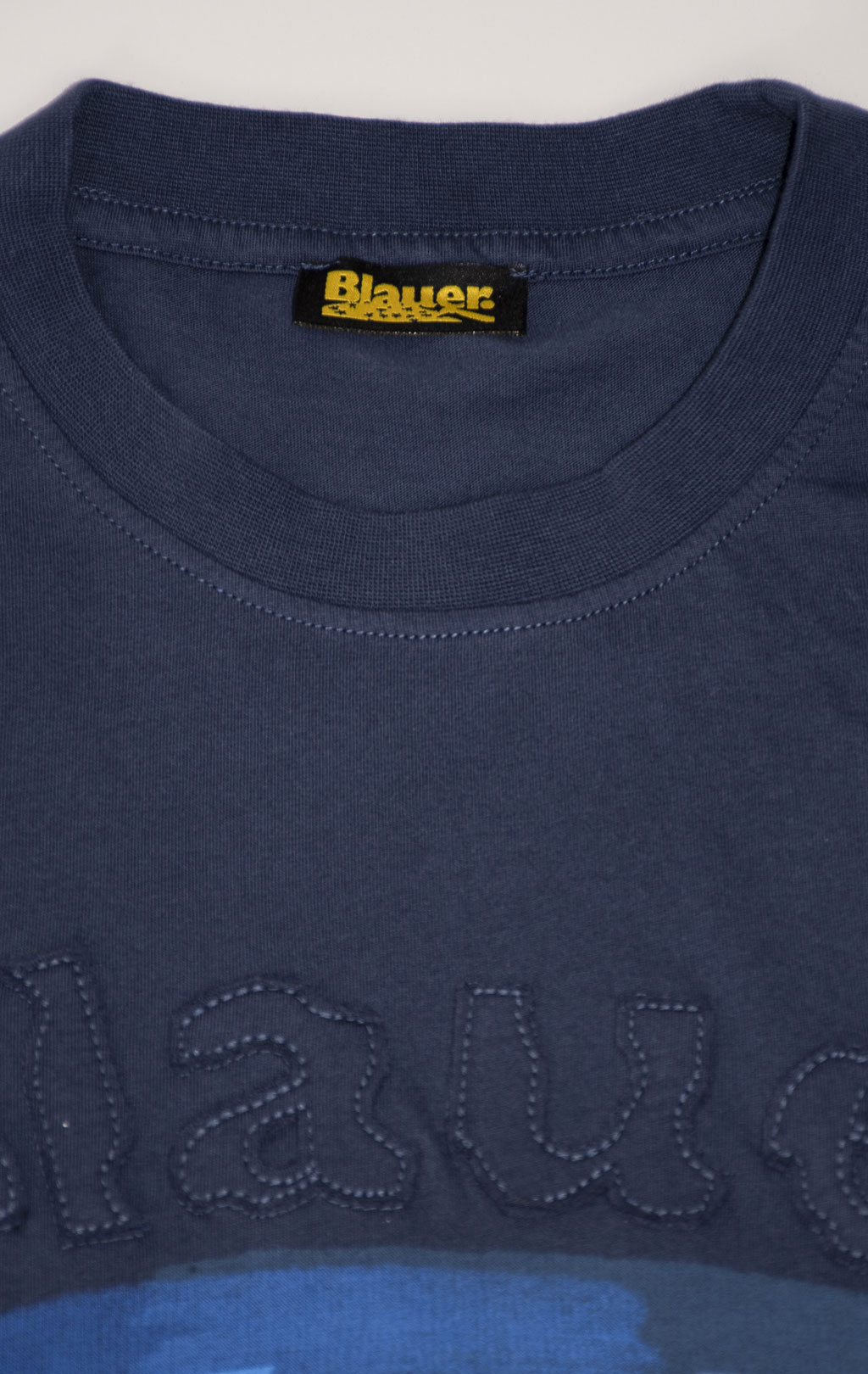 Футболка BLAUER SS 24 navy (HO2242) 