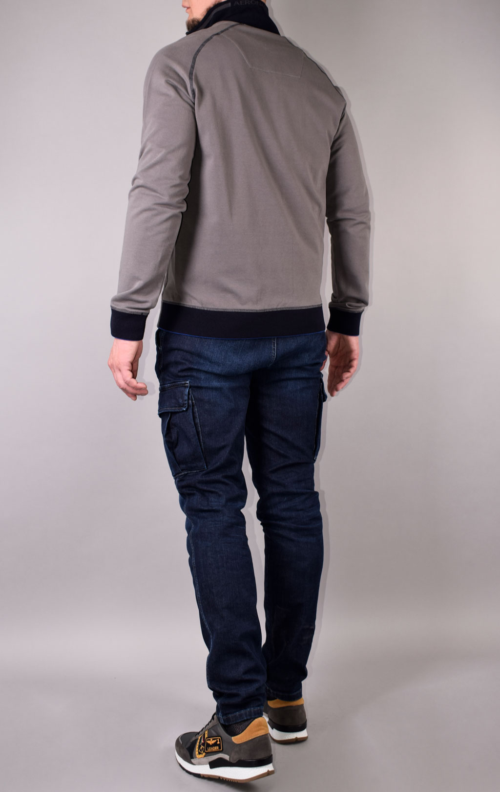Олимпийка AERONAUTICA MILITARE FW 21/22/TR grigio medio (FE 1635)