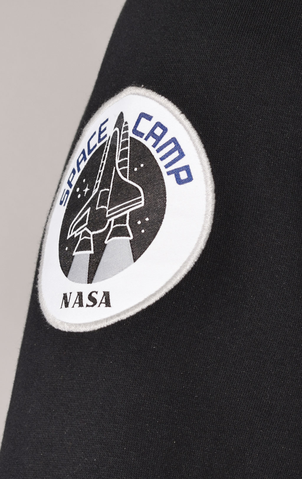 Толстовка ALPHA INDUSTRIES NASA SPACE CAMP HOODY black 