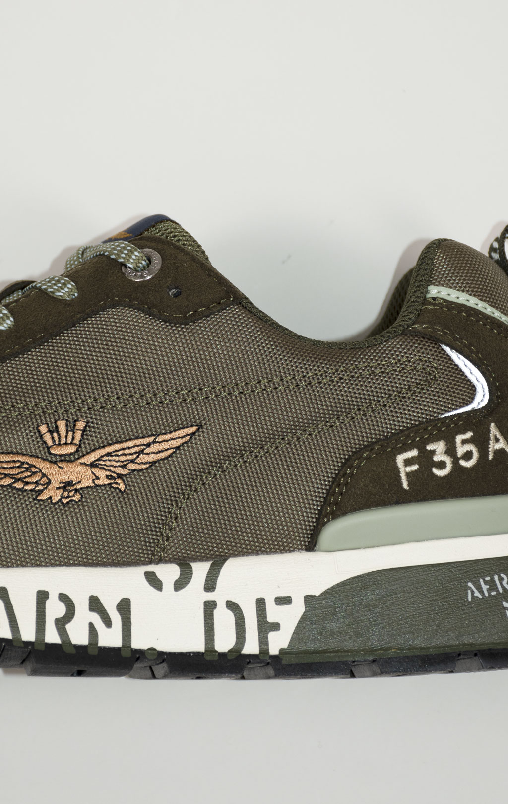 Кроссовки AERONAUTICA MILITARE FW 24/25/CN dark green/light green (SC 276) 