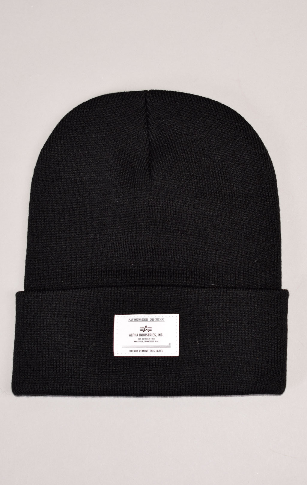 Шапка ALPHA INDUSTRIES ESSENTIAL BEANIE FW 22/23 black 