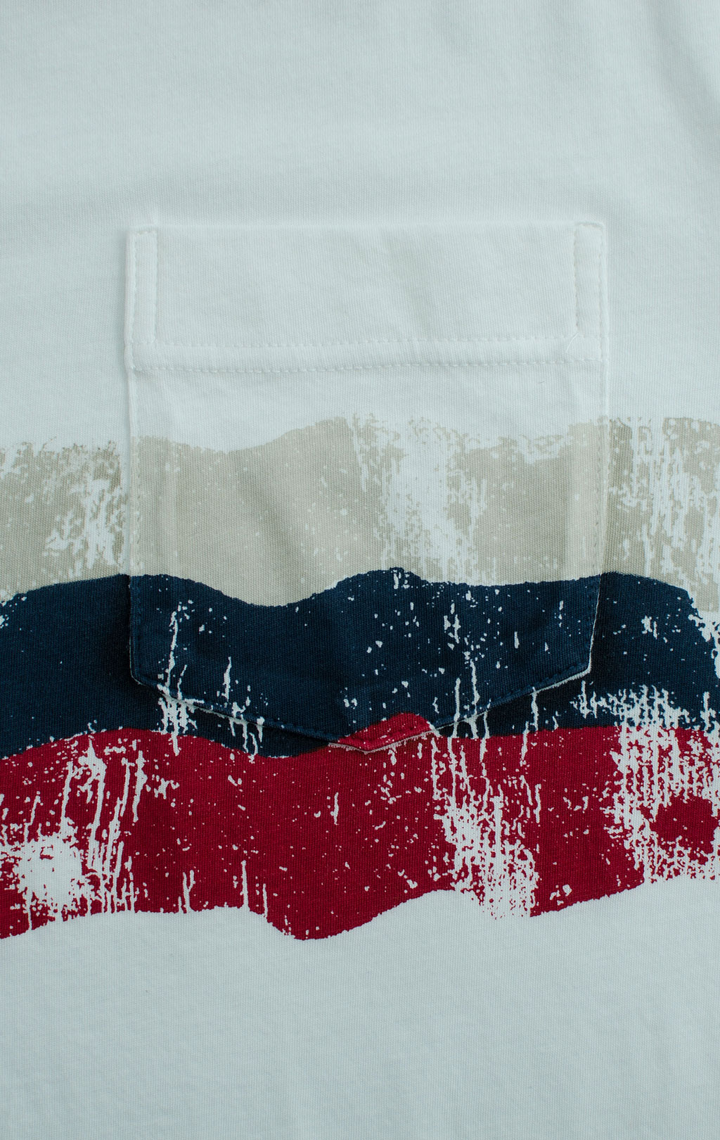 Футболка PARAJUMPERS FLAG tricolor print 