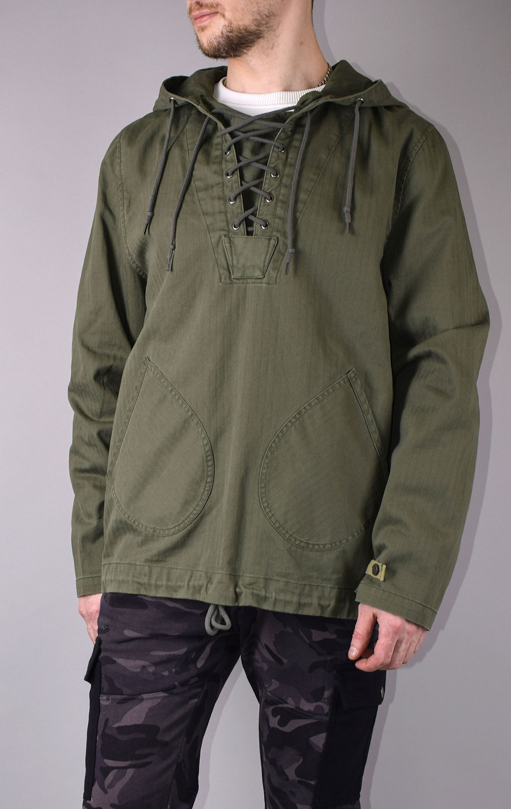 Анорак ALPHA INDUSTRIES MARINER ANORAK хлопок olive 