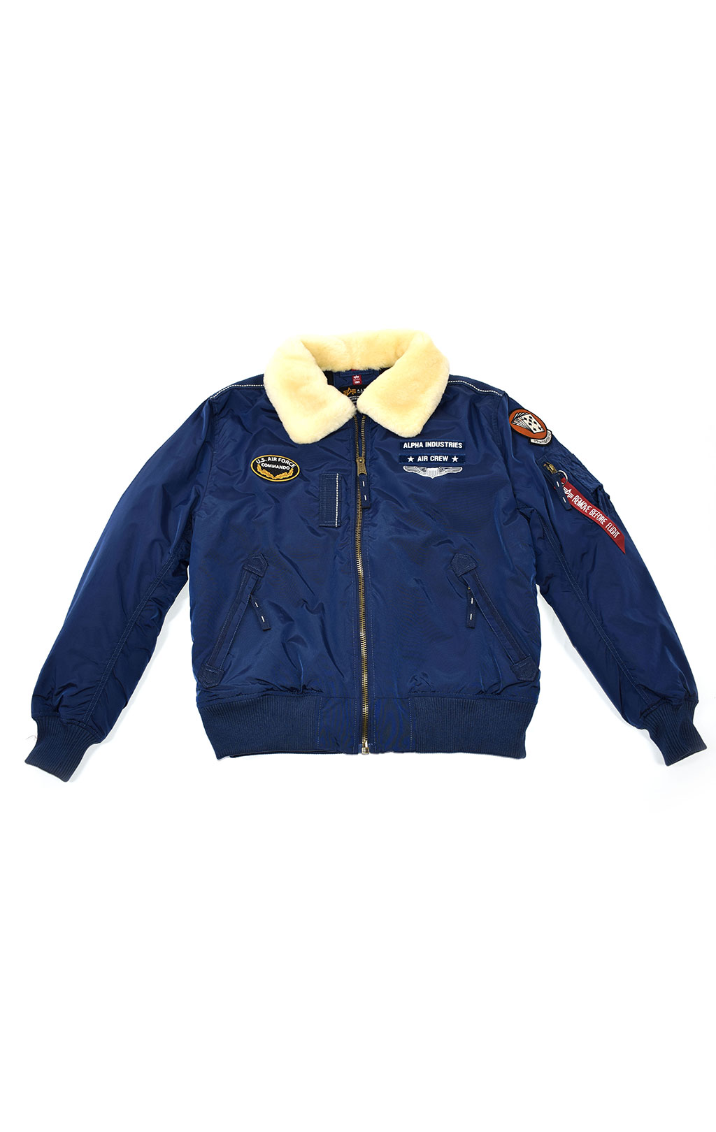 Куртка-пилот ALPHA INDUSTRIES INJECTOR-III AIR FORCE new navy 