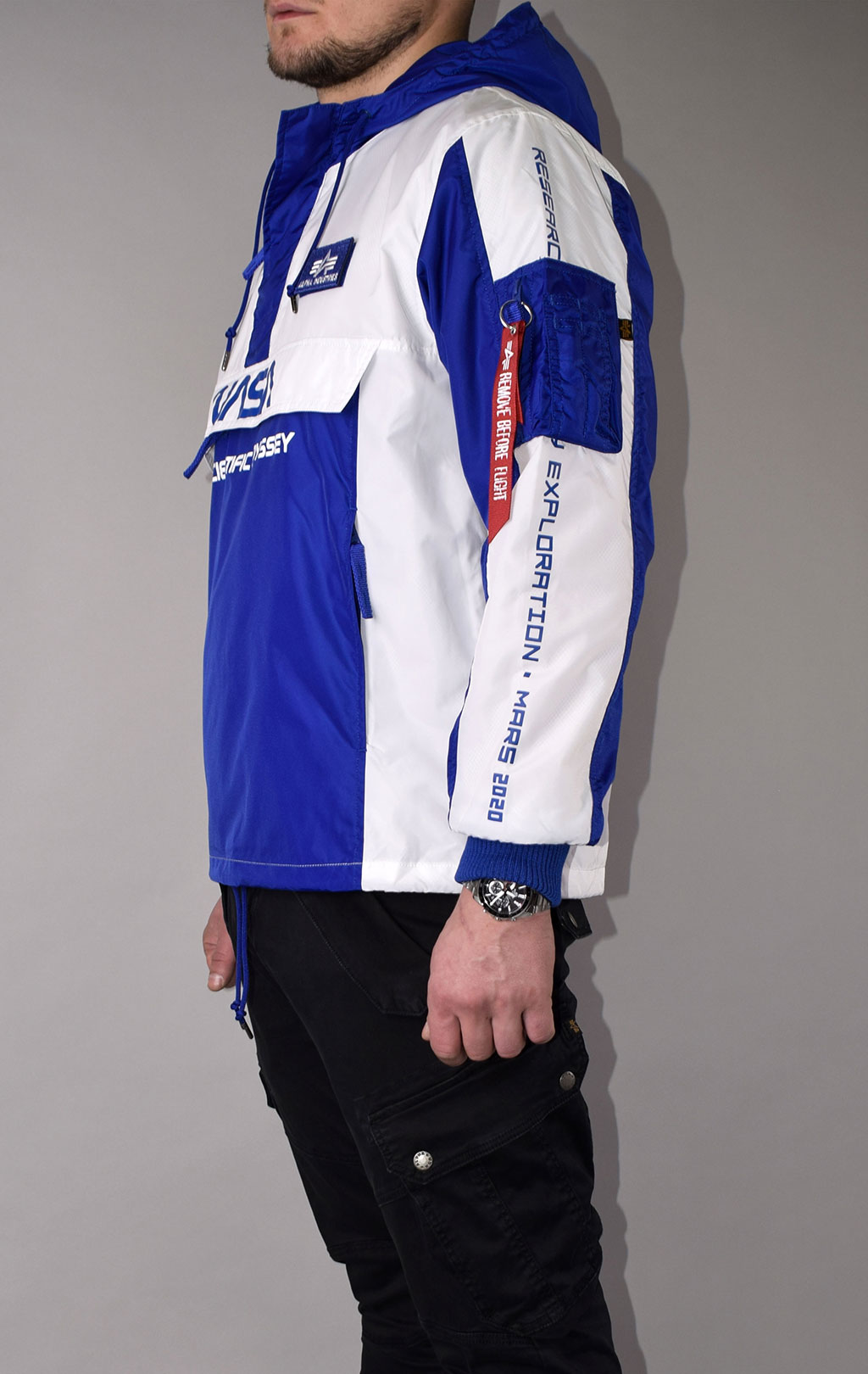 Анорак ALPHA INDUSTRIES NASA ODYSSEY ANORAK nautical blue 