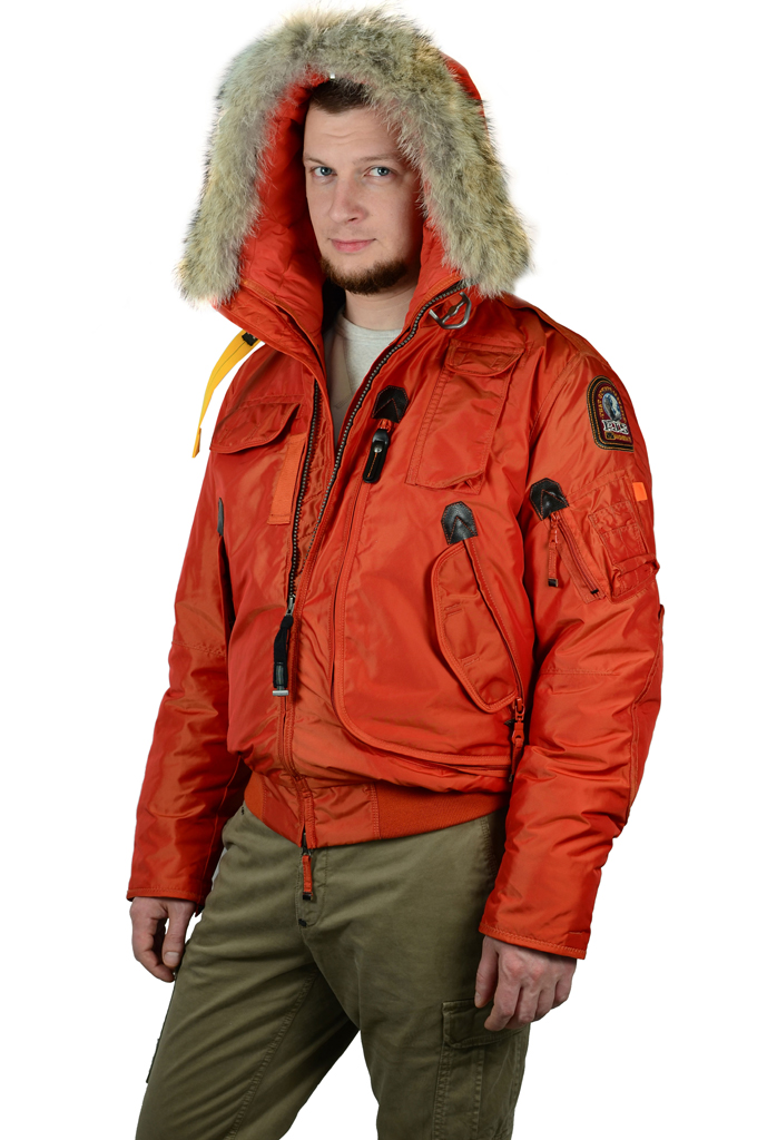 Аляска-пуховик PARAJUMPERS GOBI rust 