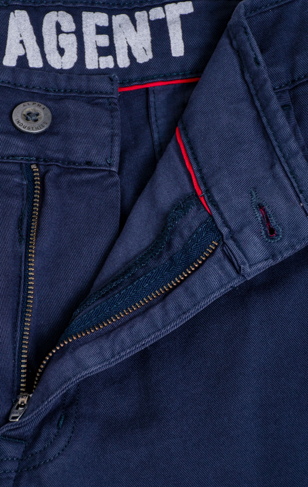 Брюки-карго ALPHA INDUSTRIES AGENT replica blue 