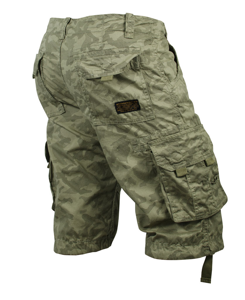 Шорты ALPHA INDUSTRIES JET HC olive light 