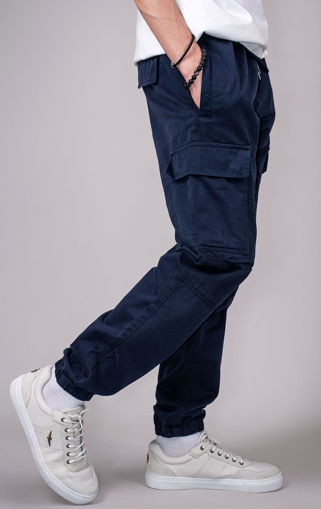 Брюки джоггеры ALPHA INDUSTRIES COTTON JOGGER SS 24 m replica blue 