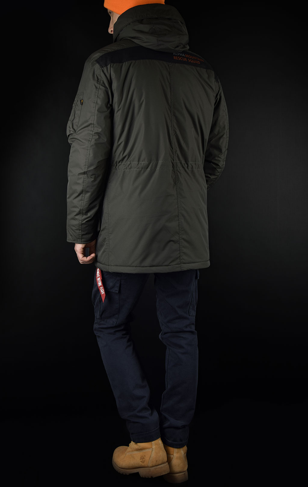 Куртка ALPHA INDUSTRIES MOUNTAIN ALL WEATHER JACKET greyblack 