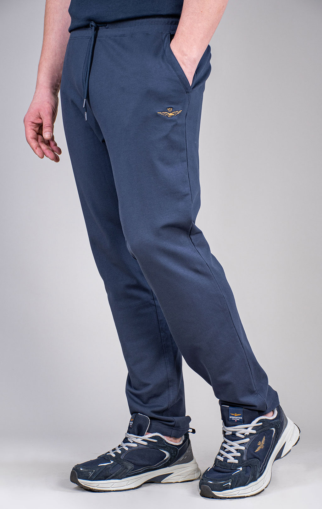 Брюки спортивные AERONAUTICA MILITARE SS 26/BD blue navy (PF 1025) 