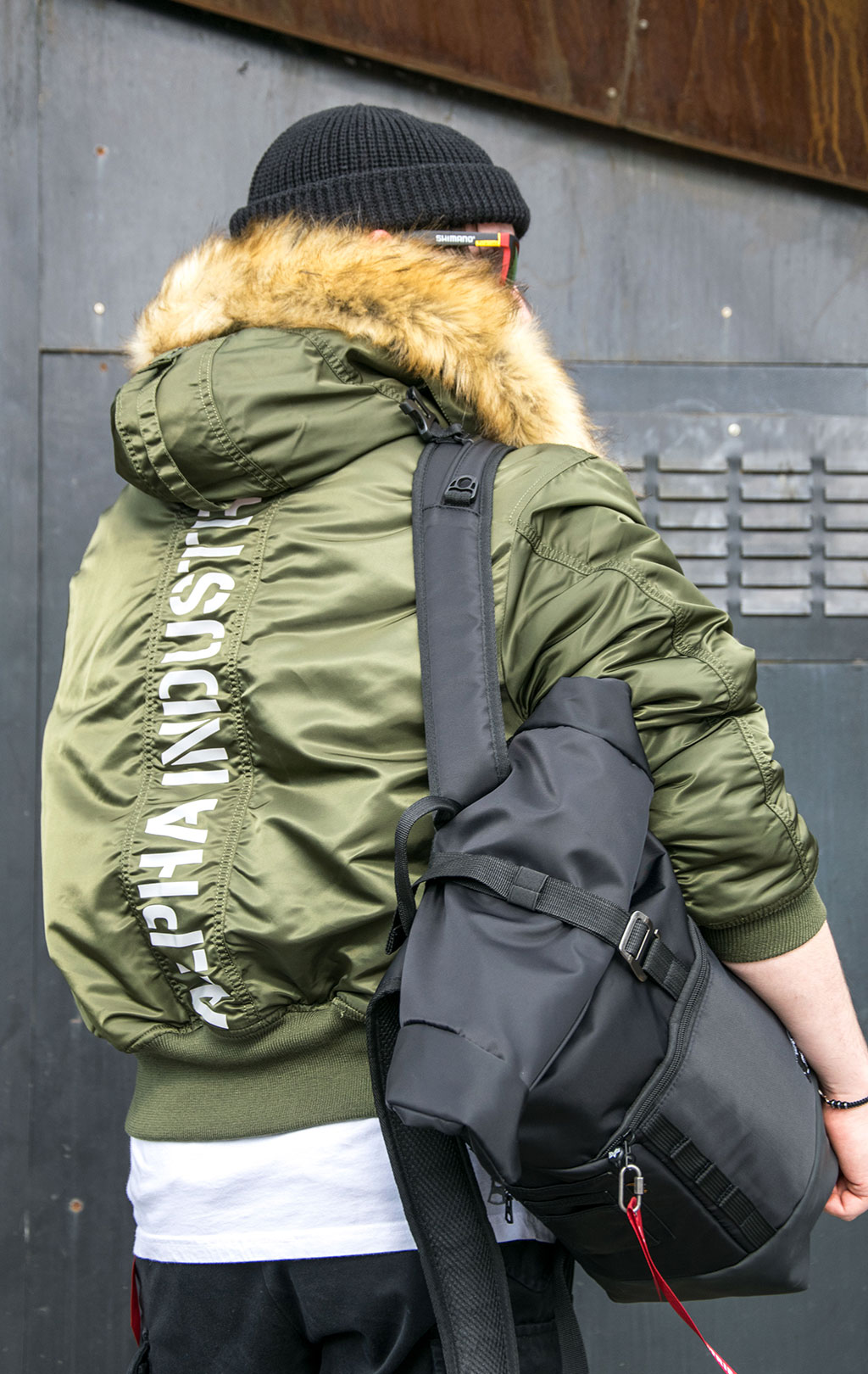 Custom alpha industries bomber clearance