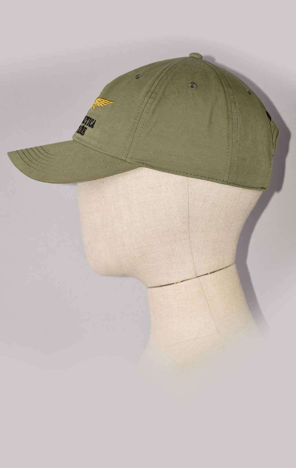 Бейсболка AERONAUTICA MILITARE SS 22/CN green military (HA 980) 