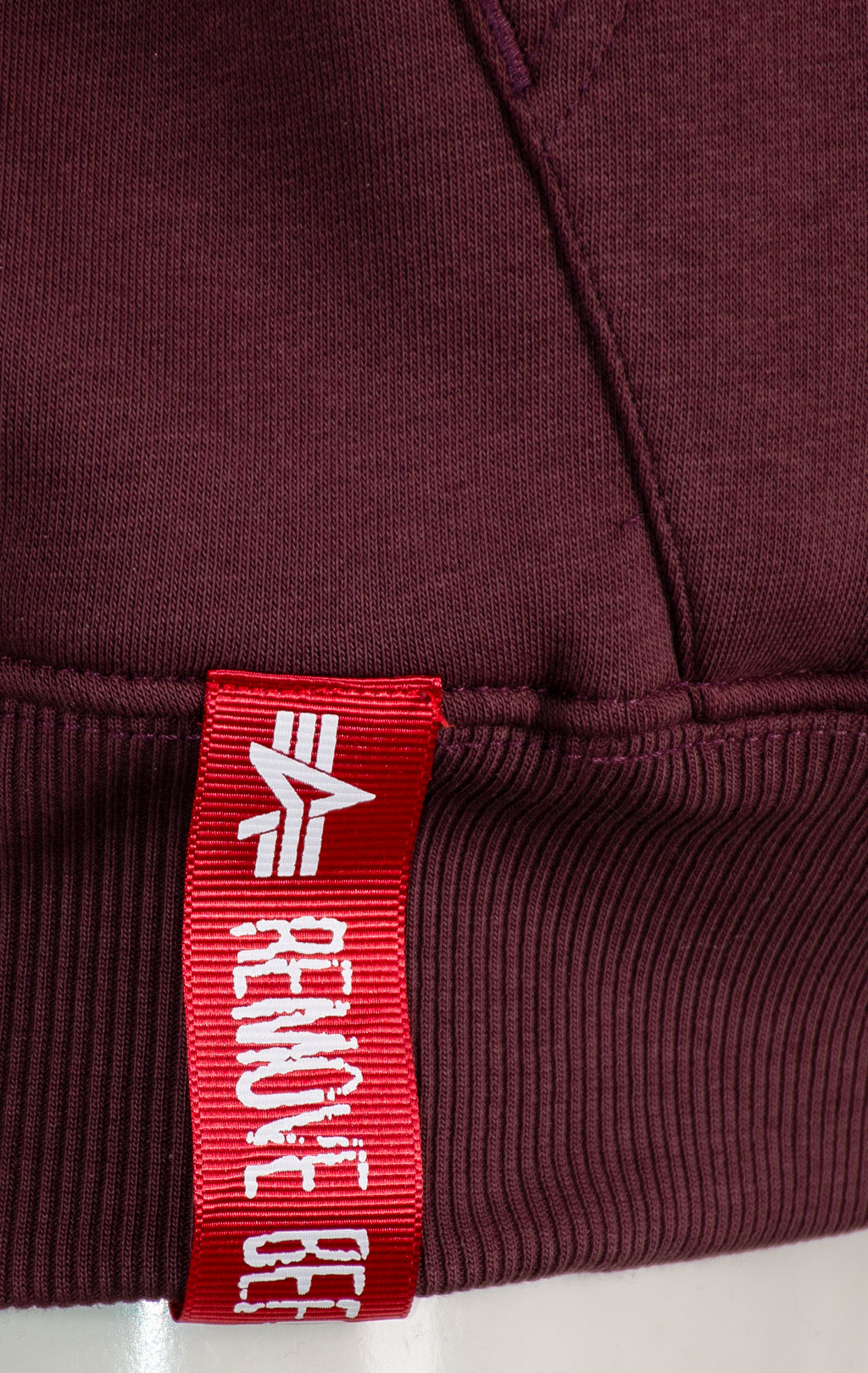 Толстовка ALPHA INDUSTRIES BASIC HOODY deep maroon 